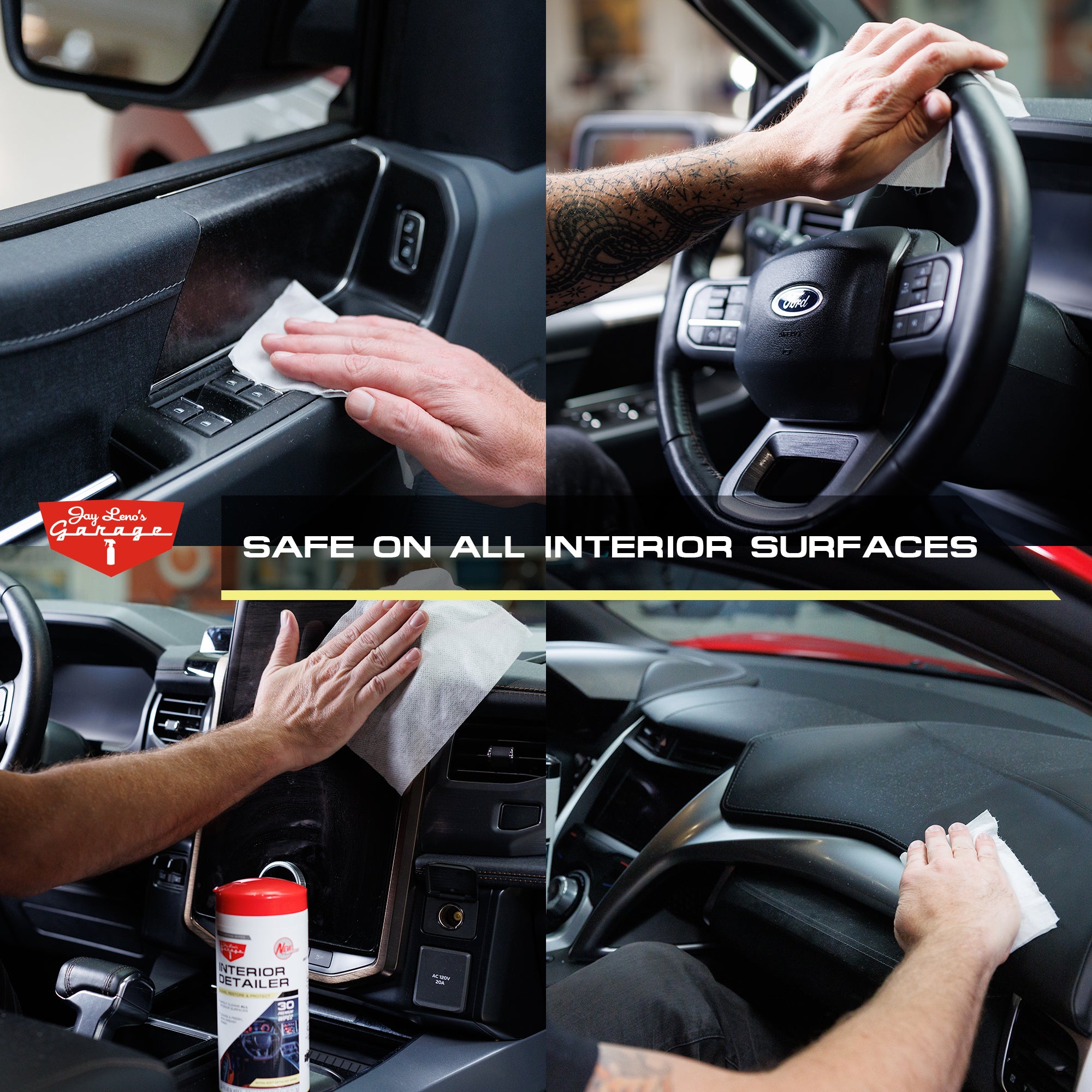 Interior Detailer Wipes