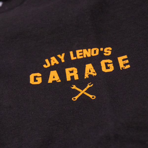 JLG Old School Tee (Black) – Leno's Garage